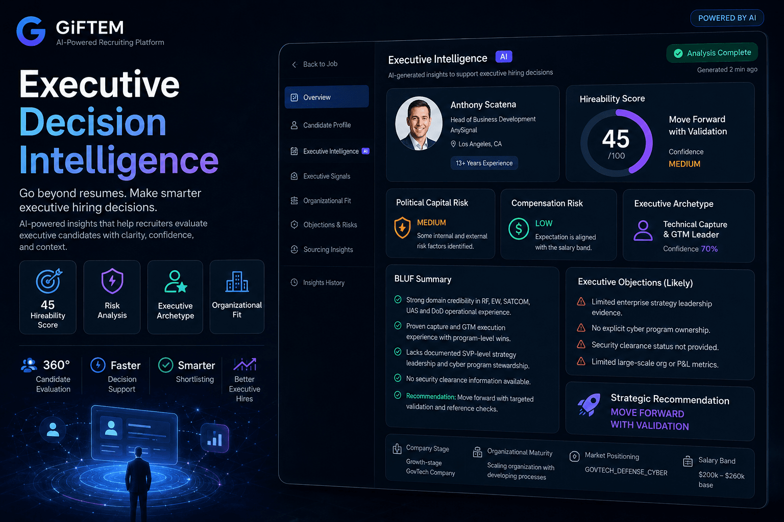 Executive Decision Intelligence project preview